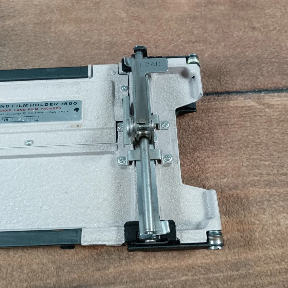 Polaroid Land Film Holder 500 for 4x5 Polaroid Land Film Packets Made in USA